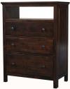 image of Alder Heritage 3 Drawer All Purpose Chest