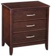image of Alder Pacific 3 Drawer Nightstand