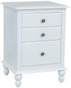image of Parawood Cottage Nightstand, Beach White