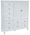 image of Parawood Cottage Cabinet, Beach White