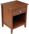 image of Parawood Brooklyn Nightstand, Espresso