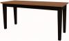 image of Parawood Bench, Black/Cherry