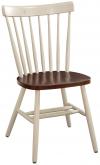 image of Parawood Copenhagen Chair, Almond & Espresso