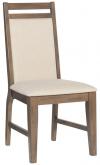 image of Parawood Luxe Panelback Chair, Pewter