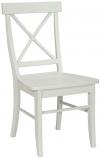 image of Parawood Simply Linen X Back Chair, Linen