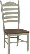 image of Parawood Ladderback Chair, Willow & Espresso