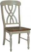 image of Parawood Latticeback Chair, Willow & Espresso