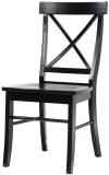 image of Parawood X Back Chair, Black