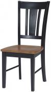 image of Parawood San Remo Chair, Black/Cherry