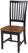image of Parawood Mission Chair, Black/Cherry