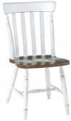 image of Parawood Cottage Chair, Alabaster & Espresso