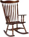 image of Parawood Colonial Rocker ,Espresso