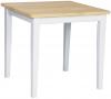 image of Parawood 30 Inch Table, White/Natural