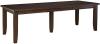 image of Parawood Canyon Double Ext. Table Top & Legs, Graphite