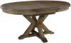 image of Parawood Canyon Extension Pedestal Table, Graphite