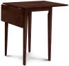 image of Parawood Small Dropleaf Table, Rich Mocha