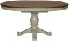 image of Parawood Table Top & Base, Willow & Espresso