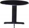 image of Parawood 36 Inch Dropleaf Table, Black