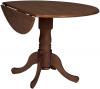 image of Parawood 42 Inch Dropleaf Table, Espresso