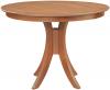 image of Parawood Cosmopolitan Siena Pedestal Table, Aged Cherry