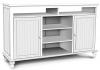 image of 60-Inch Parawood Cottage TV Stand, Beach White