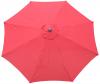 image of Autumn Red 9 Foot Diameter Umbrella with Tilt