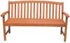 image of Acacia Oiled 3 Seater Bench