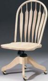 image of Parawood Deluxe Steambent Windsor Desk Chair