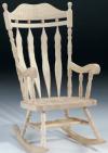image of Parawood Deluxe Carved Back Rocker