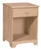 image of Parawood 1 Drawer Nightstand