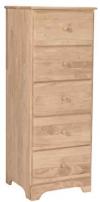 image of Parawood 5 Drawer Lingerie Chest