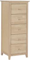 image of Parawood Lancaster 5 Drawer Lingerie Chest