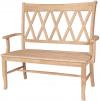 image of Parawood XX Back Bench with Arms