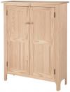 image of Parawood 51 Inch Tall Double Door Jelly Cupboard