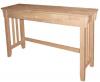image of Parawood Mission Sofa Table
