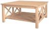 image of Parawood Hampton Square Coffee Table