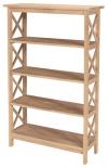 image of Parawood X-Sided Bookcases, 48 Inch