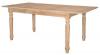 image of Parawood Butterfly Leaf Extension Table with Turned Legs
