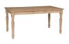 image of Parawood Extension Table with Turned Legs
